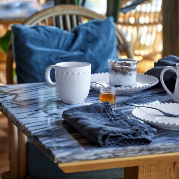 Costa Nova Pearl Mug - White