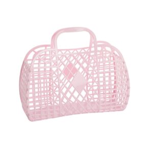 Retro Basket (Large) - Pink