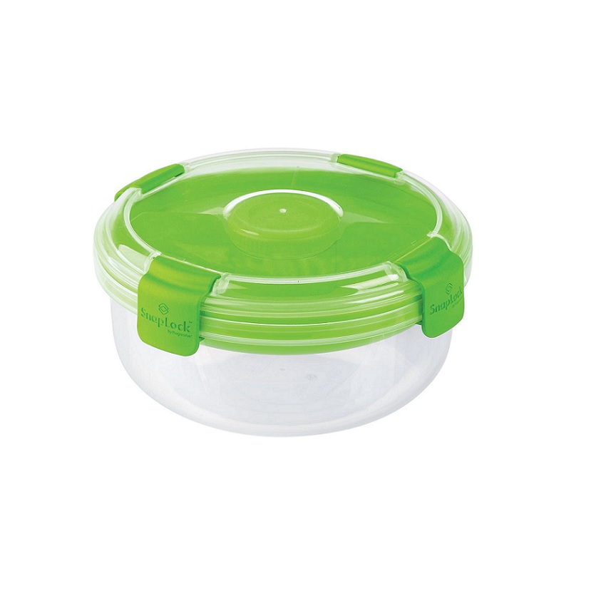 Lock N Lock Salad Food Lunch Container Dressing Container Built-In Utensils