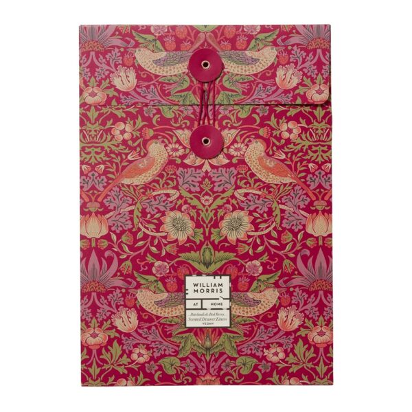 Strawberry Thief Patchouli & Red Berry Scented Drawer Liners