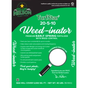 TurfStar 20-5-10 Weed-inator Early Spring Fertilizer