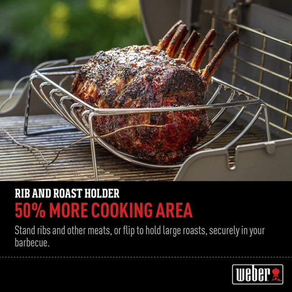Weber Stainless Steel Rib and Roast Rack
