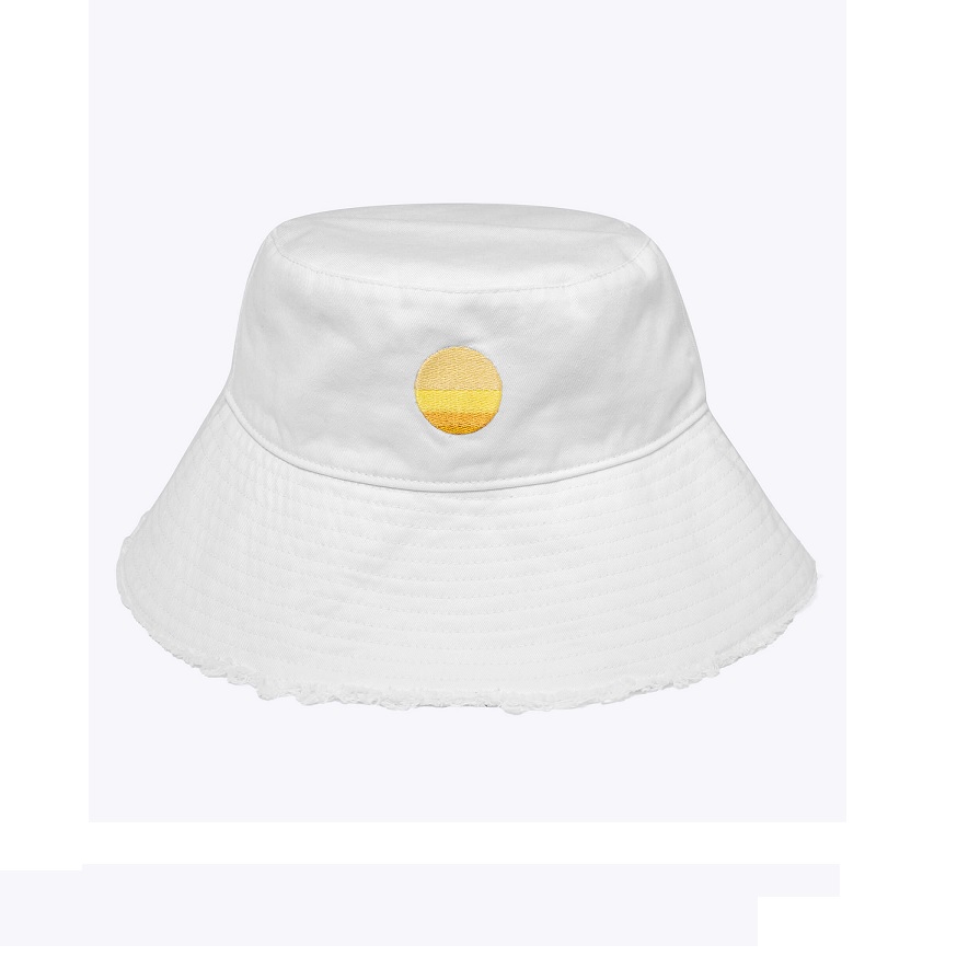 Bucket Hat White Berings