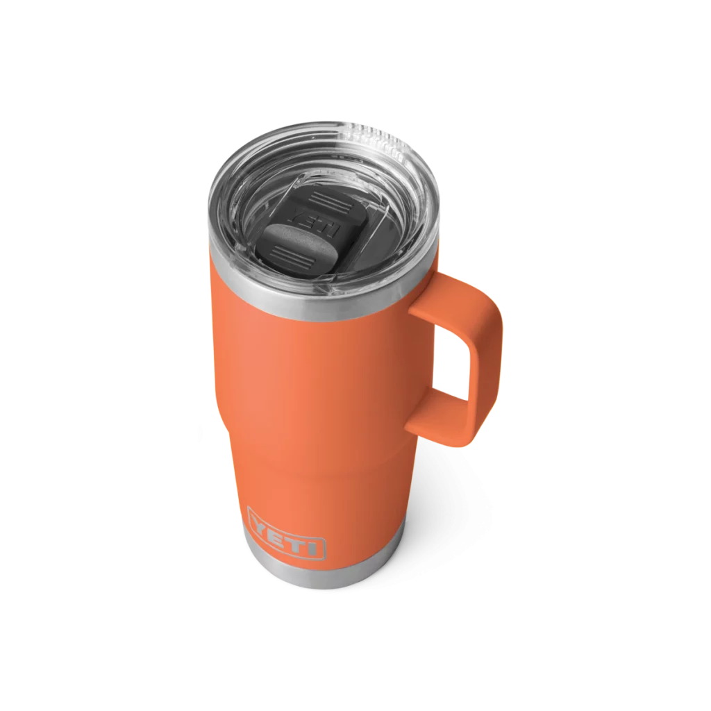 Yeti Rambler 20oz Travel Mug with Stronghold Lid High Desert Clay Berings