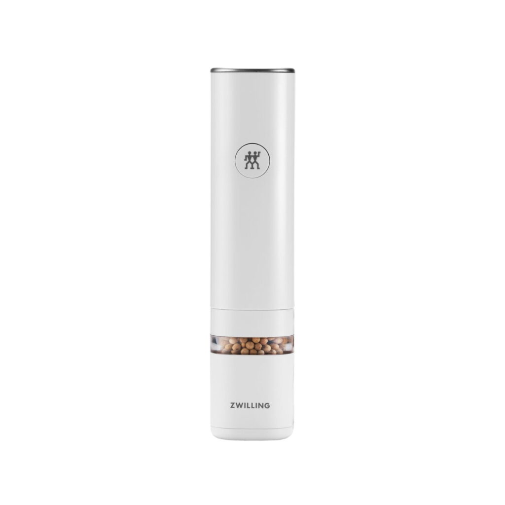 Zwilling Enfinigy Electric Salt Pepper Mill - White