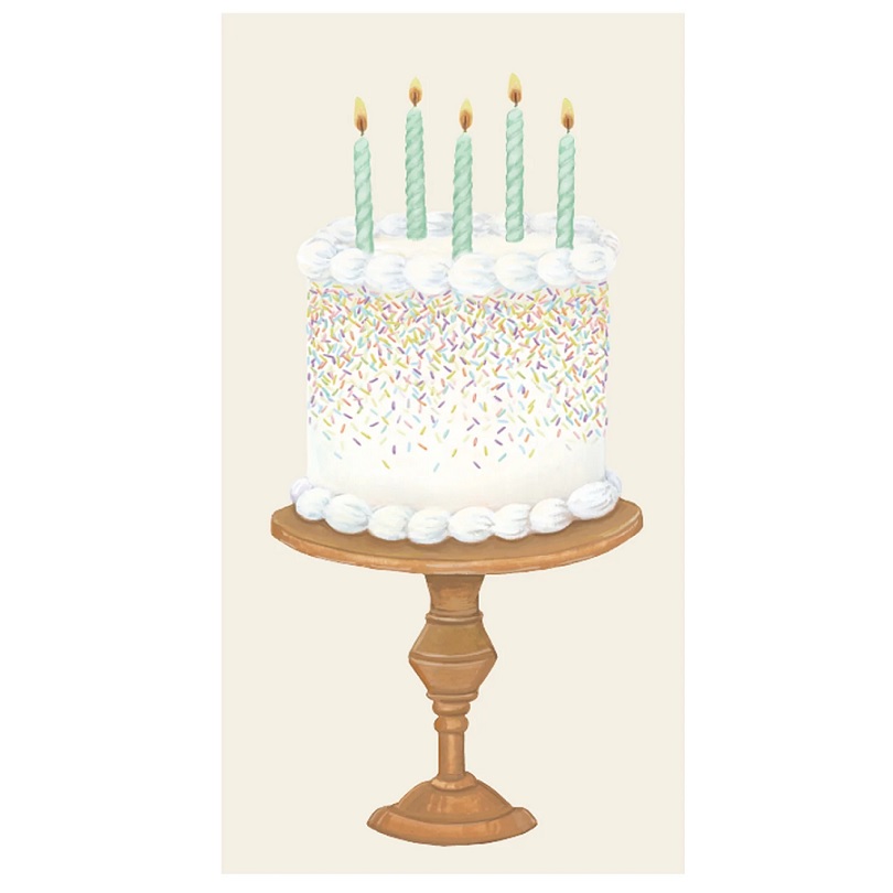 Birthday Cake Guest Paper Napkins - Thumbnail 2