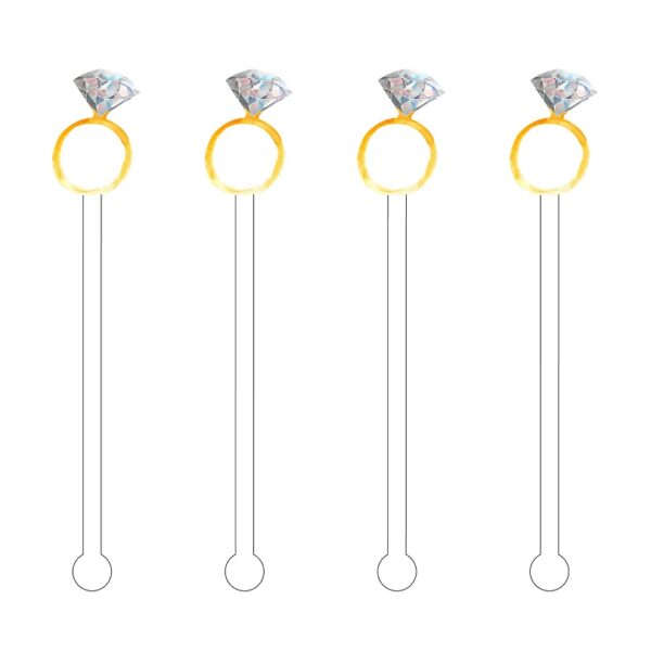 Bling Ring Stir Sticks