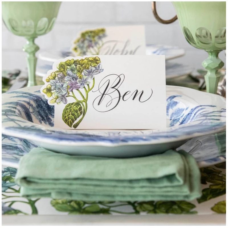 Hester & Cook Hydrangea Place Cards Berings