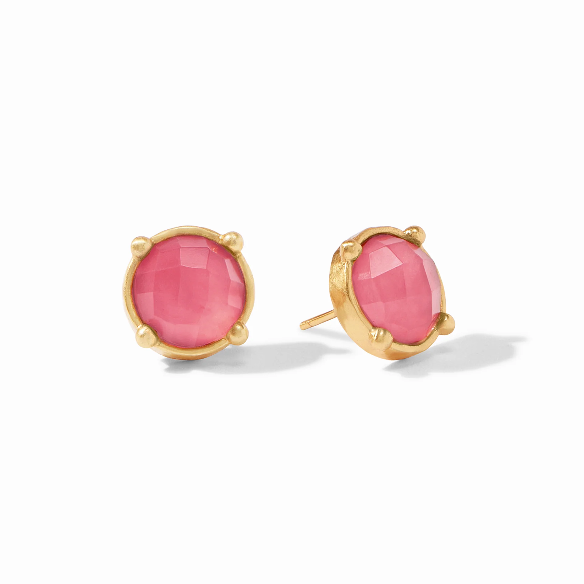 Julie Vos Honey Stud - Iridescent Peony Pink