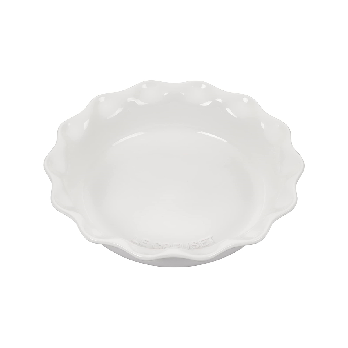 Le Creuset Heritage Pie Dish - White