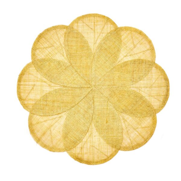 Sinamay Flower Placemats