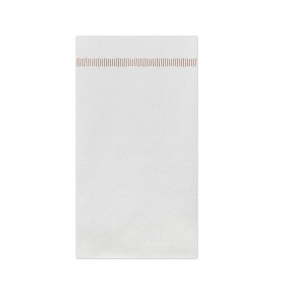 Vietri Papersoft Napkins Fringe Linen Guest Towels, Pack of 20