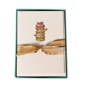 Graphique Macarons Note Cards