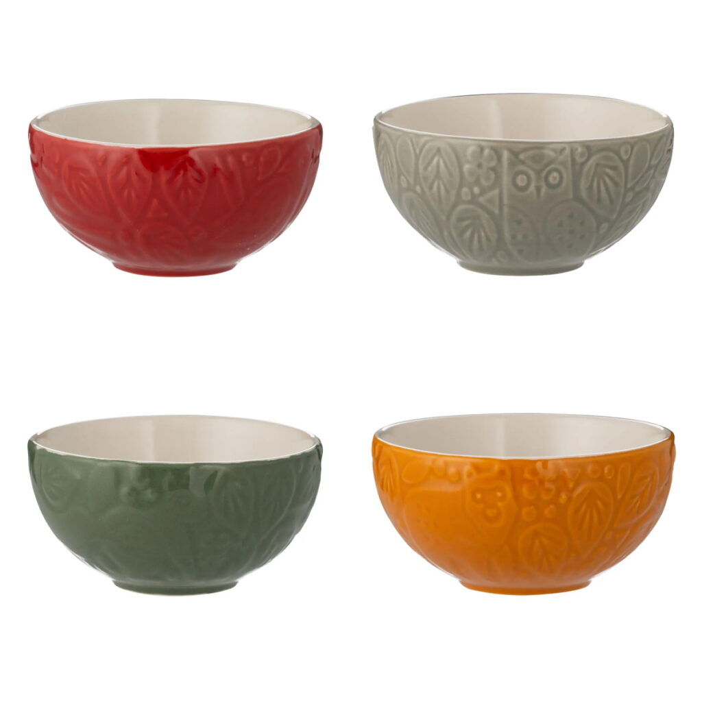 Mason Cash In The Forest Set 4 Mini Bowls