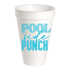 Poolside Punch Styrofoam Cups