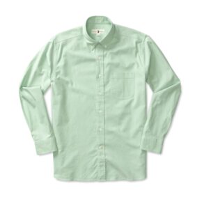 Duck Head Morris Solid Cotton Oxford Sport Shirt - Quiet Green