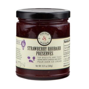 Strawberry Rhubarb Preserves 10.9 oz