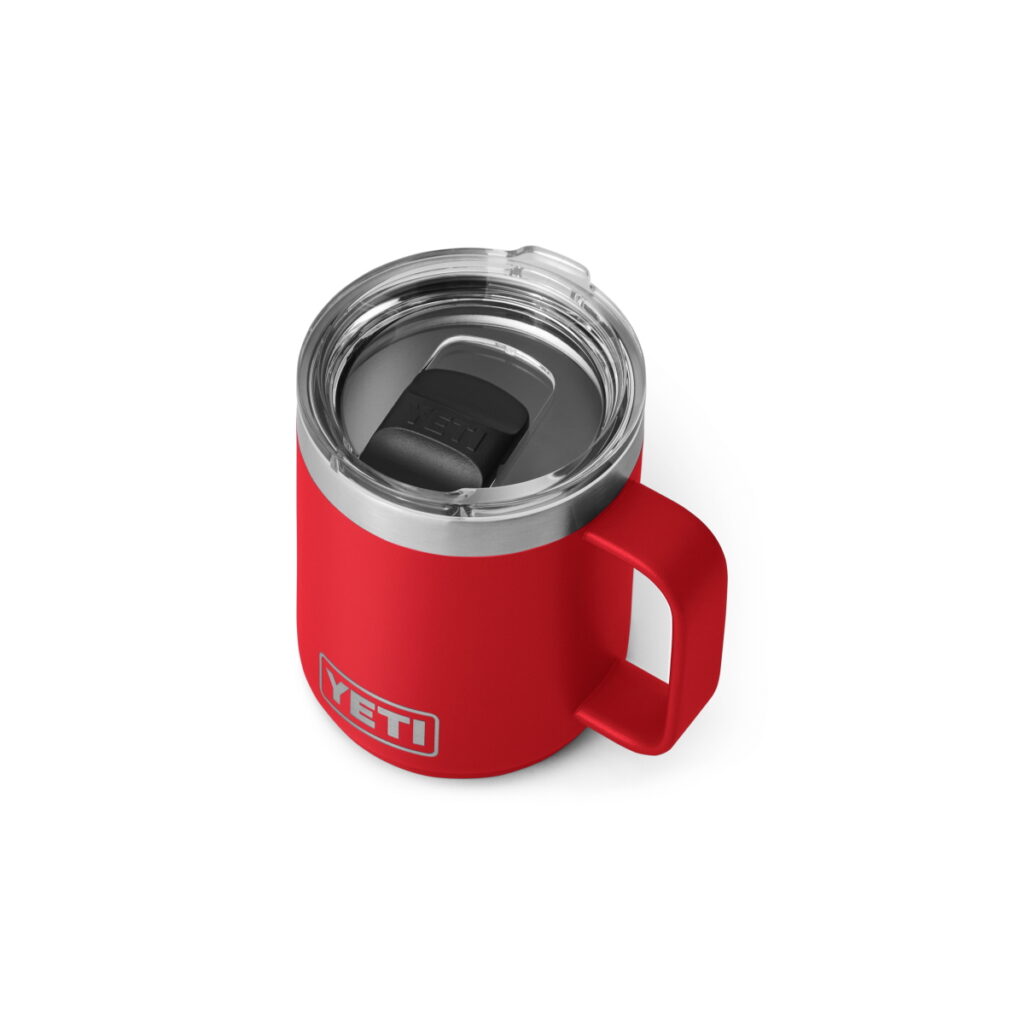 Yeti Rambler 10oz Stackable Mug with Magslider - Rescue Red