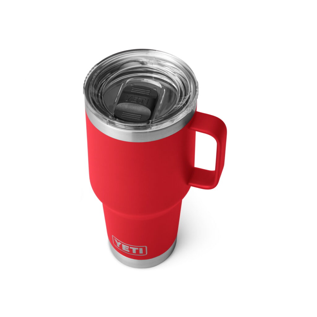 Yeti Rambler 30oz Travel Mug with Stronghold Lid - Rescue Red