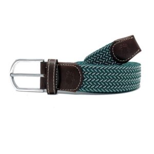 The Bandon Two Toned Woven Stretch Belt