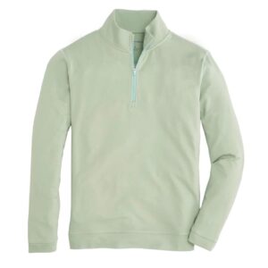 Flow Performance 1/4 Zip Pullover - Frosty Green