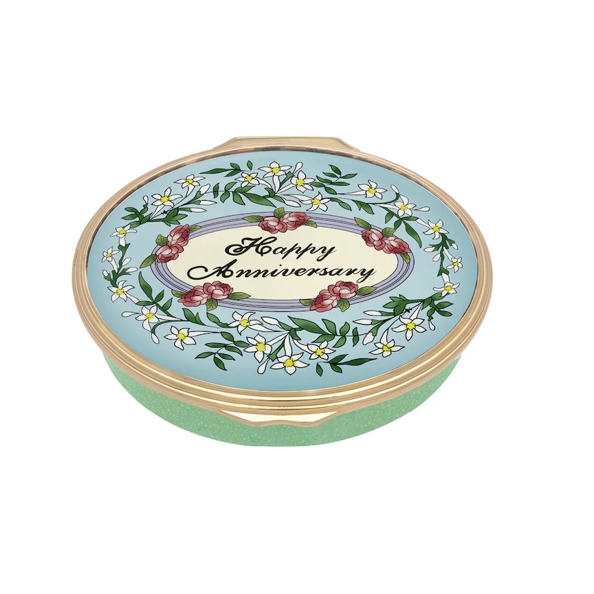 Halcyon Days Happy Anniversary Box