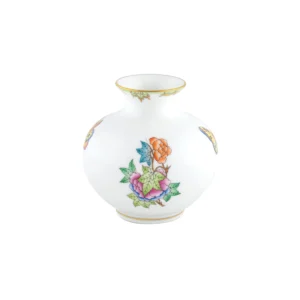 Herend Round Vase - Queen Victoria