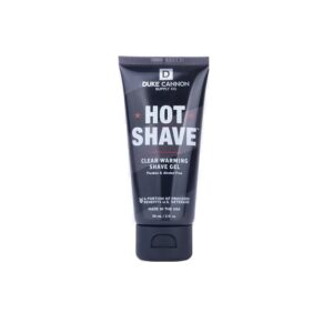 Travel Size Hot Shave Clear Warming Shave Gel 2 oz.