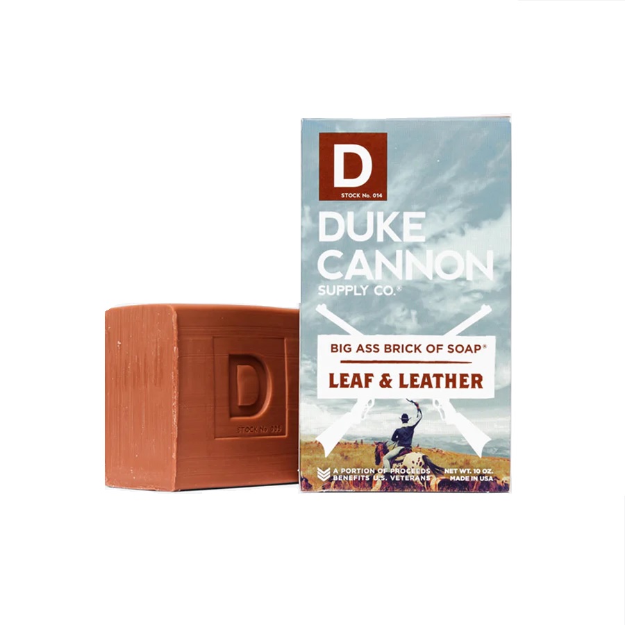 Big Ass Brick of Soap - Leaf & Leather