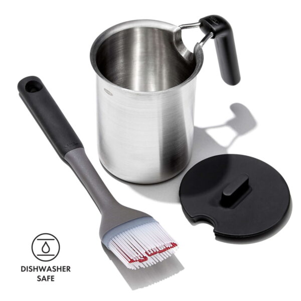 OXO Grilling Basting Pot and Brush Set2