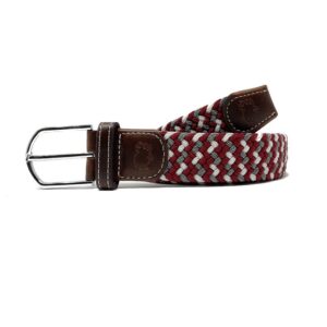 The Santa Fe Tri-Color Woven Stretch Belt