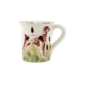 Vietri Wildlife Spaniel Mug