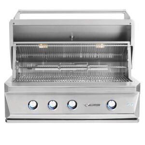 Twin Eagles 36-Inch 3-Burner Built-In Natural Gas Grill with Sear Zone & Infrared Rotisserie