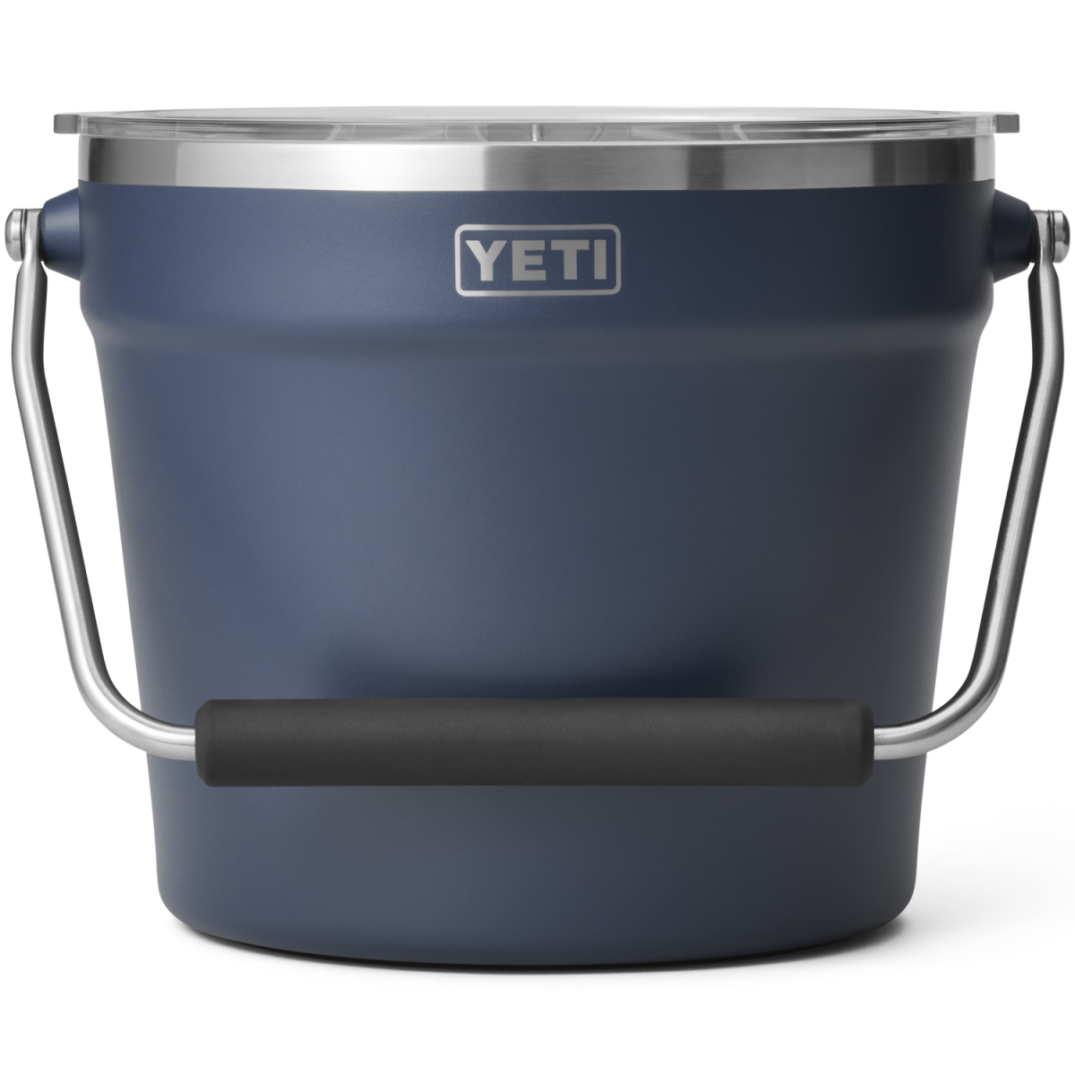 Yeti Rambler Beverage Bucket with Lid Navy Berings