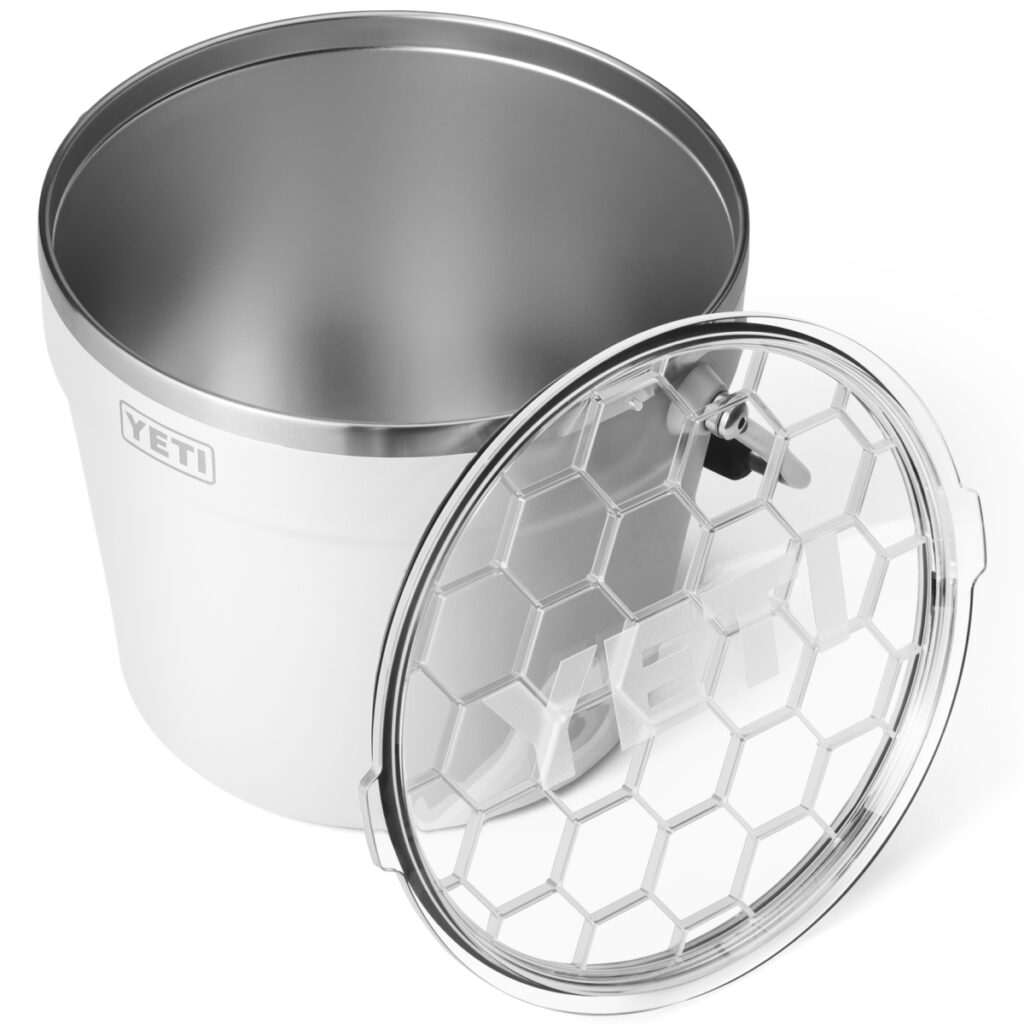 Yeti Rambler Beverage Bucket with Lid - White