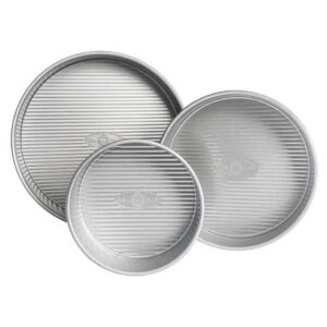 USA Pan 3-Piece Large Round Cake Pan Set
