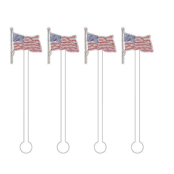 American Flag Signature Series Acrylic Sticks