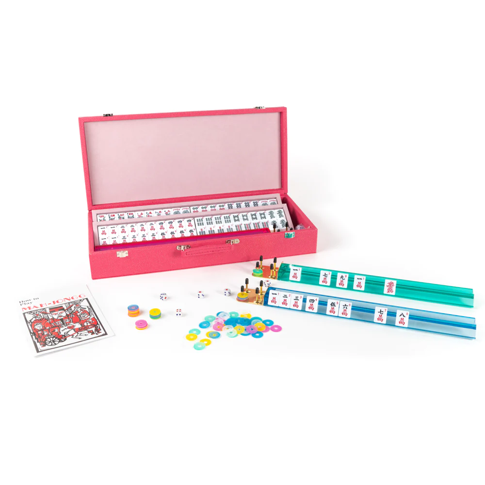 Brouk & Co Mahjong Set - Pink
