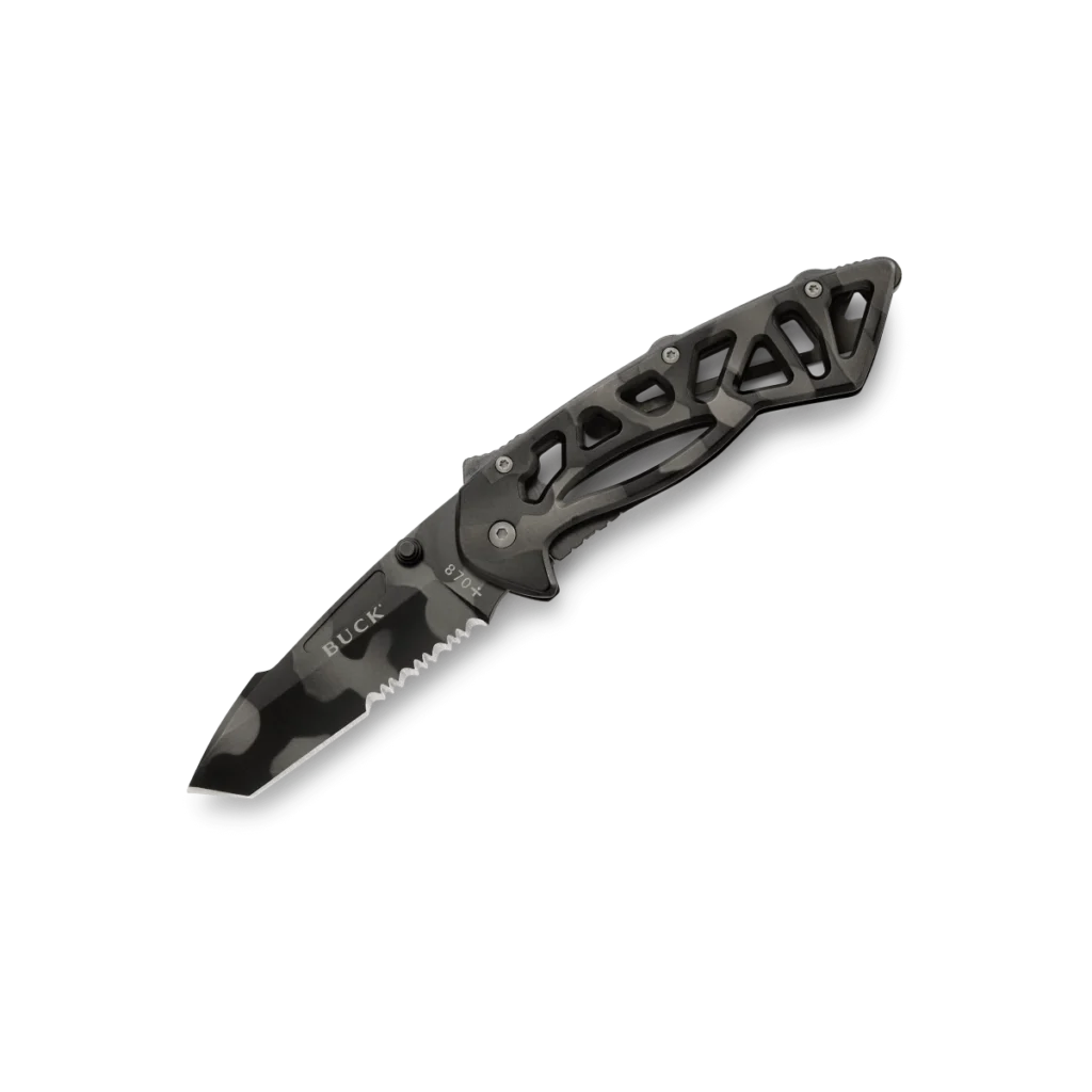 Buck 870 Bones Knife - Tiger Stripe Camo | Berings