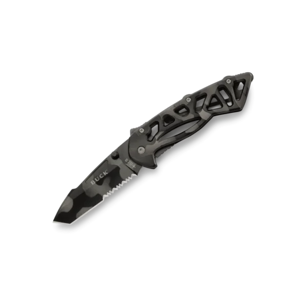Buck 870 Bones Knife - Tiger Stripe Camo