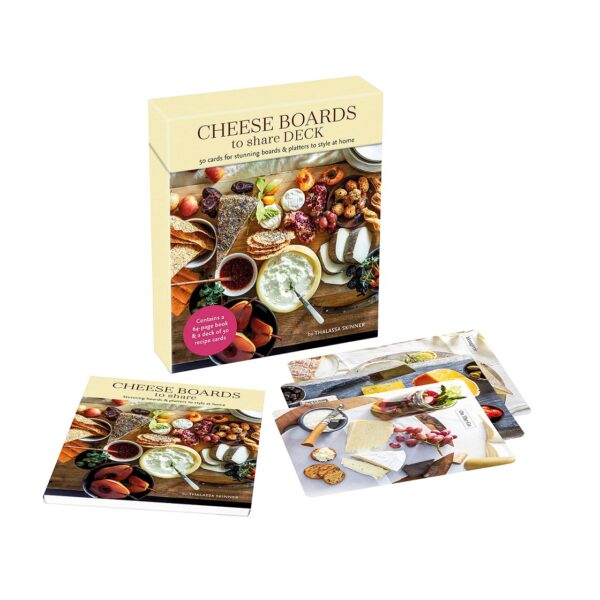 Cheese Boards to Share Deck: 50 cards for stunning boards & platters to style at home