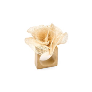 Deborah Rhodes Sinamay Flower Napkin Ring