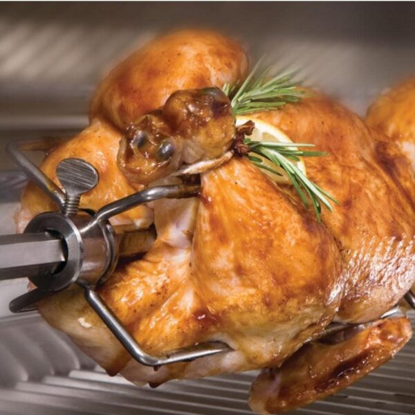 Delta Heat 32-Inch 3-Burner Built-In Propane Gas Grill with Infrared Rotisserie Burner