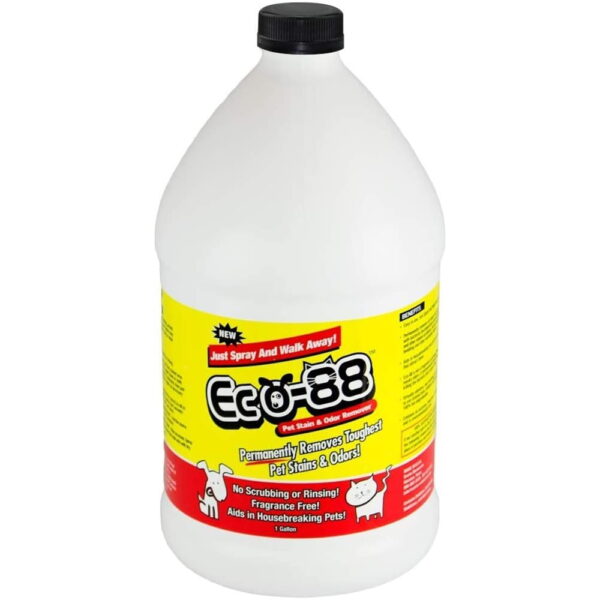 Eco-88 Pet Stain and Odor Remover One Gallon Refill Bottle