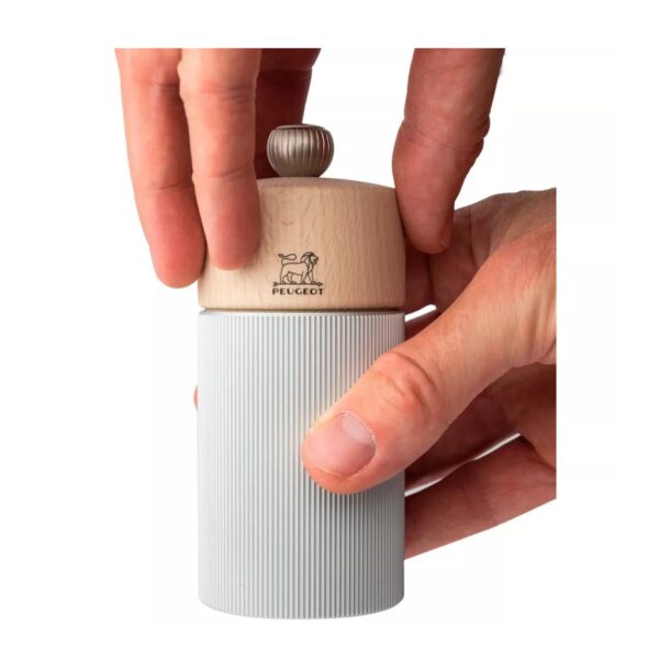 Peugeot Line Natural Beech Wood 5 Inch Salt Mill