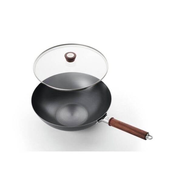 Zwilling Dragon 12-Inch, Carbon Steel Wok - Black Matte