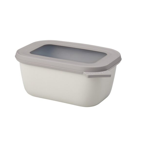 Cirqula Rectangular Multi Bowl 750 ml / 25 oz - Nordic White