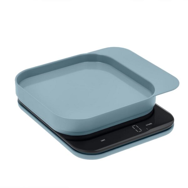 Rosti Mensura Digital Kitchen Scale - Dusty Blue
