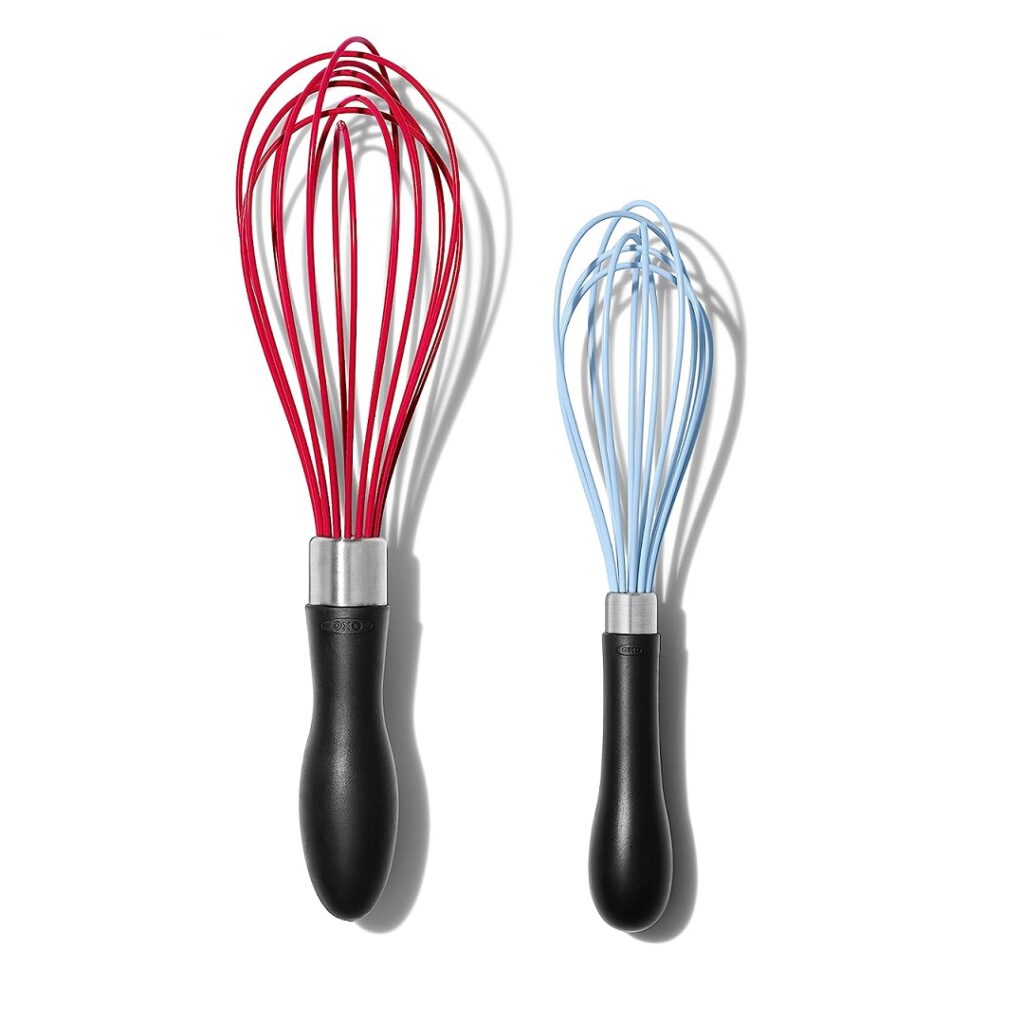 OXO Good Grips 2-Piece Silicone Whisk Set