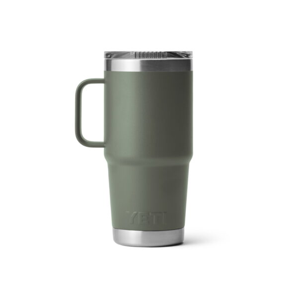 Yeti Rambler 20oz Travel Mug with Stronghold Lid - Camp Green